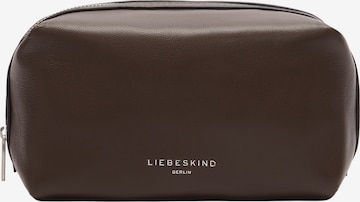 Liebeskind Berlin Make up tas in Bruin: voorkant
