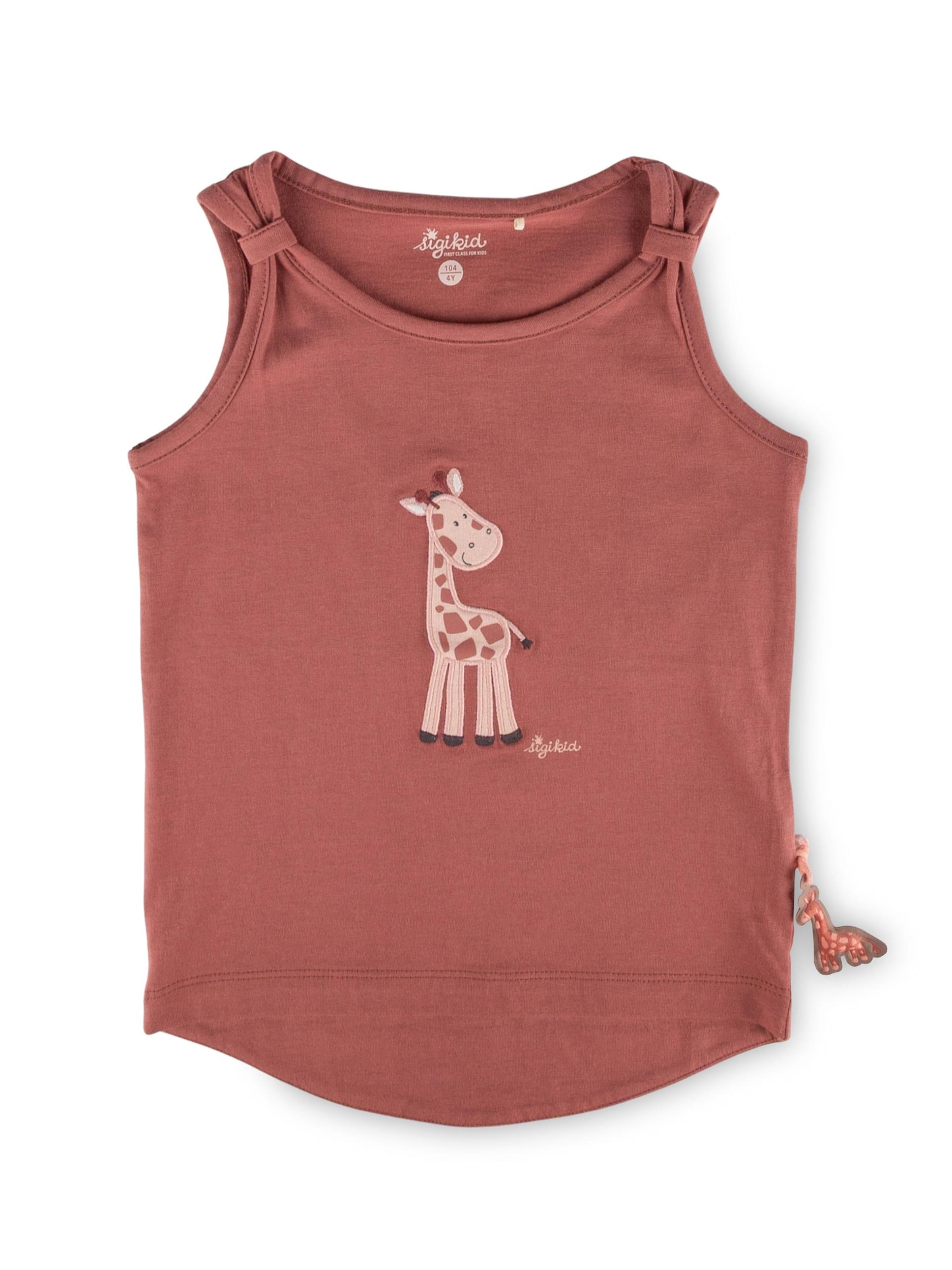 SIGIKID Shirt 'Top Savanne'‌‌‌‌ in Pink: Vorderseite