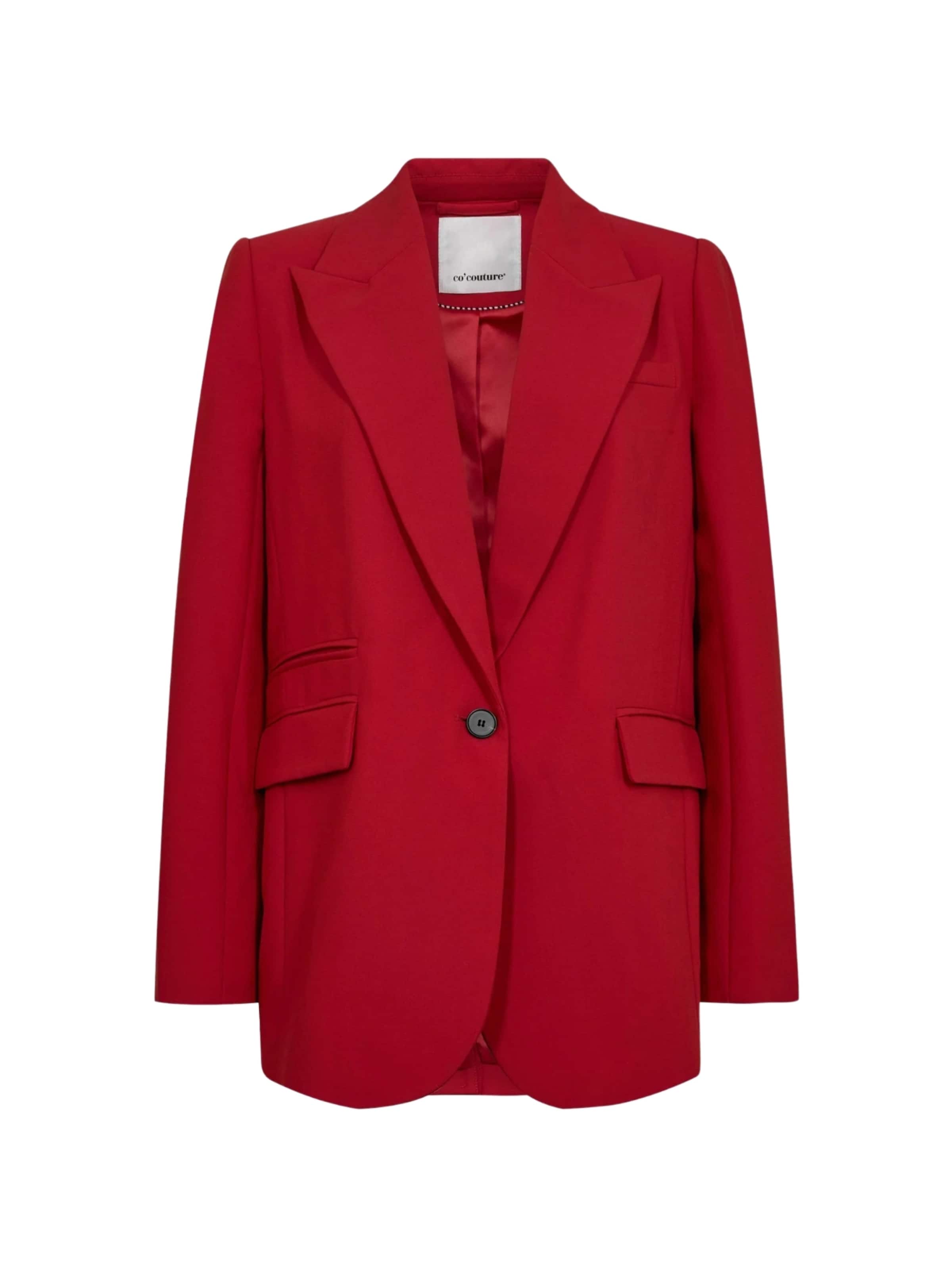 co'couture Bleiseri ' Vola' värissä punainen: etupuoli