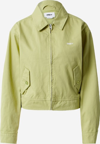 Obey Between-Season Jacket 'BRIANA' in Green: front