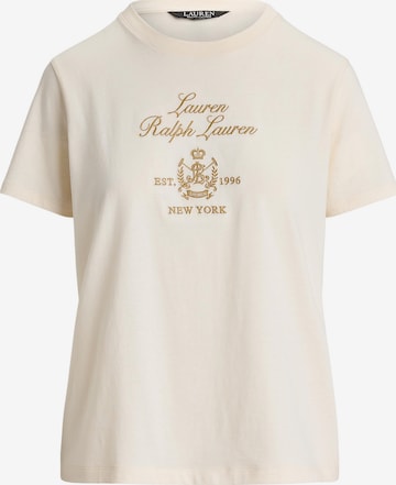 Lauren Ralph Lauren Petite Majica | bež barva: sprednja stran