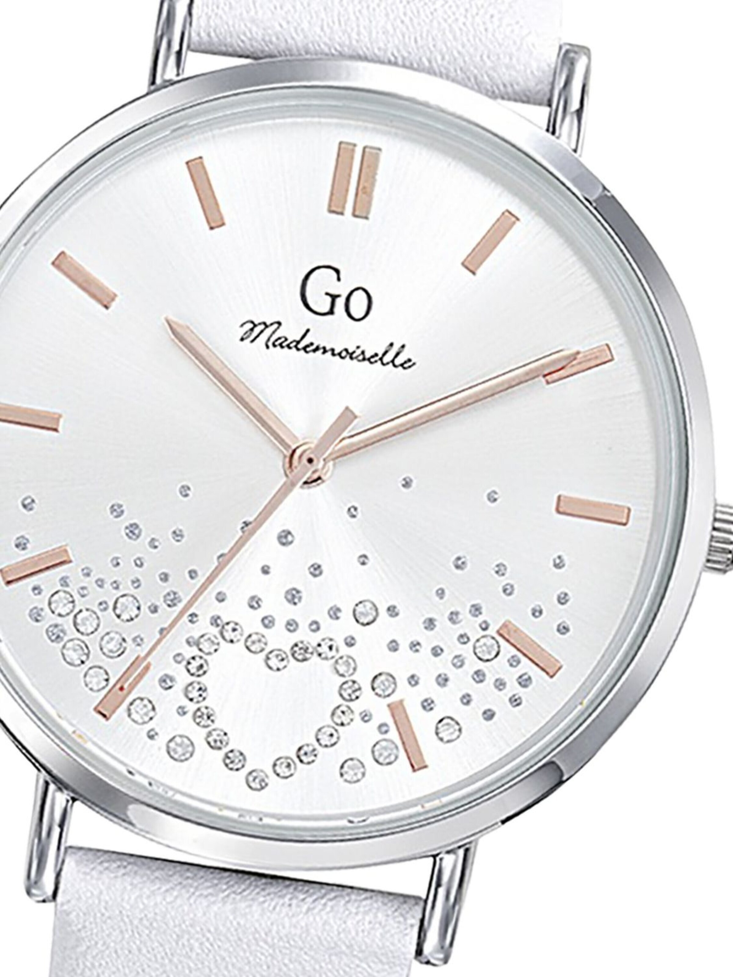 Montre à affichage analogique GO GirlOnly en blanc