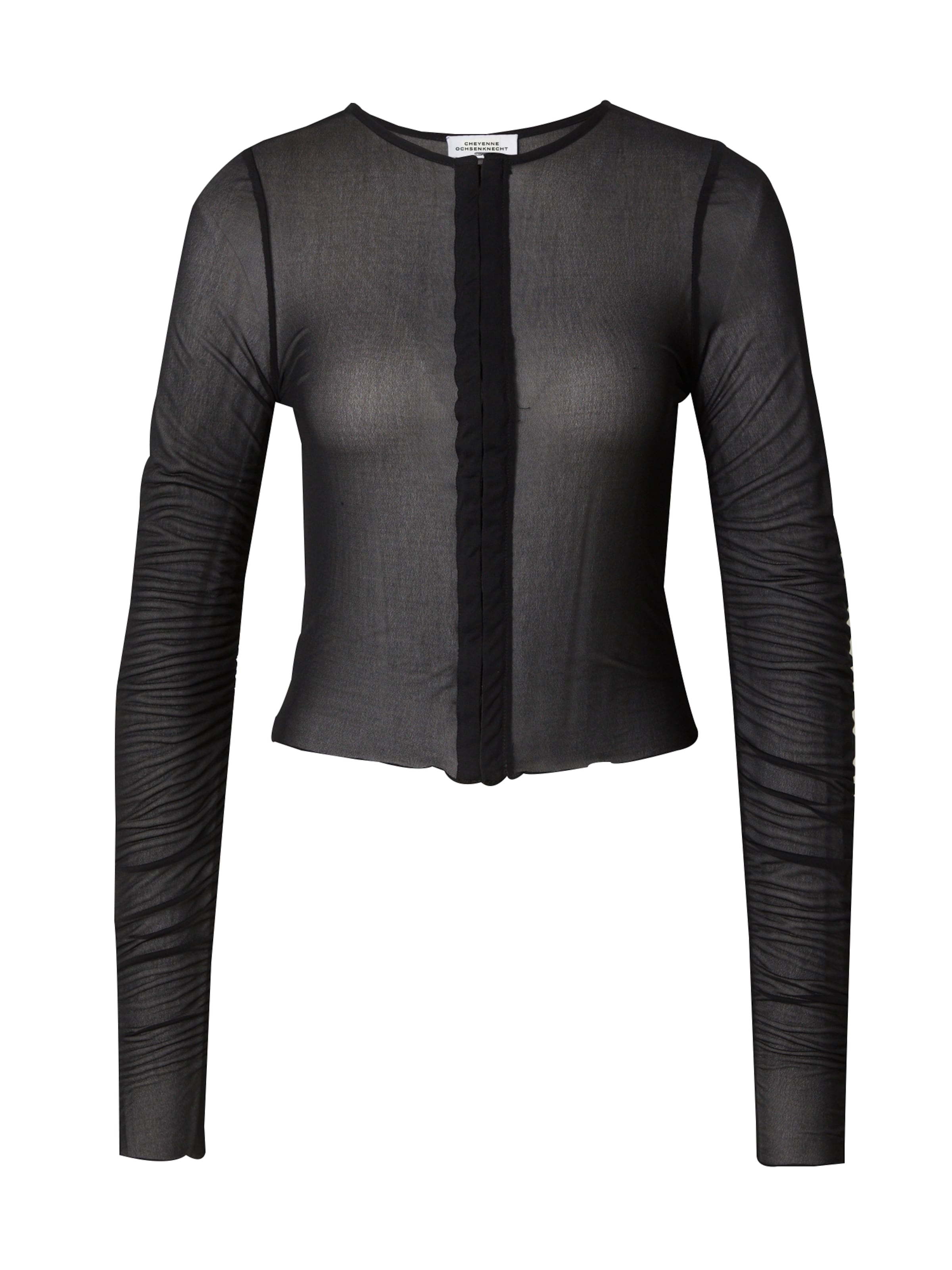 Tricou de la Cheyenne Ochsenknecht pe negru: față