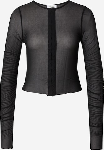 Maglietta di Cheyenne Ochsenknecht in nero: frontale