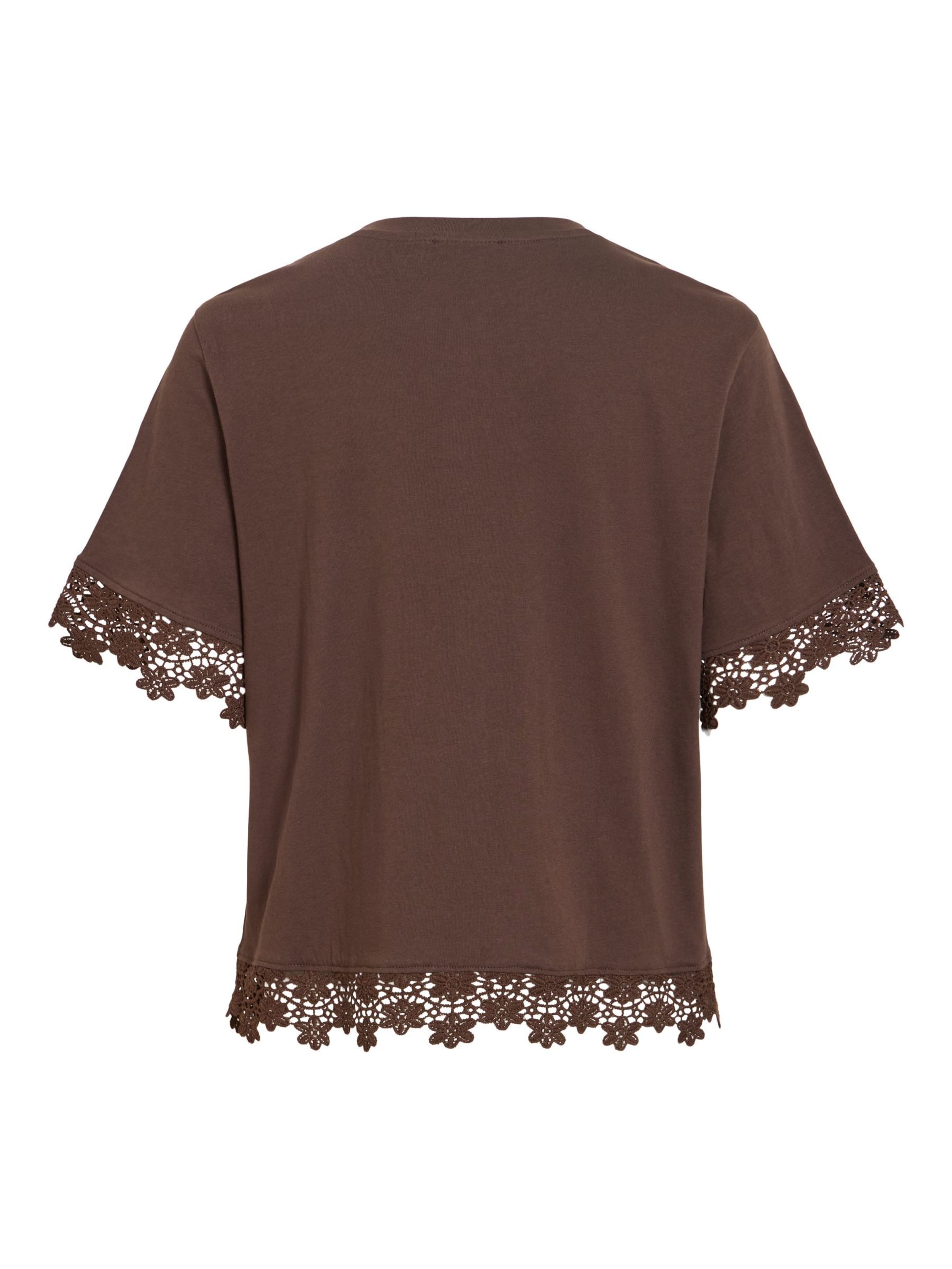T-shirt 'VIVora' VILA en marron