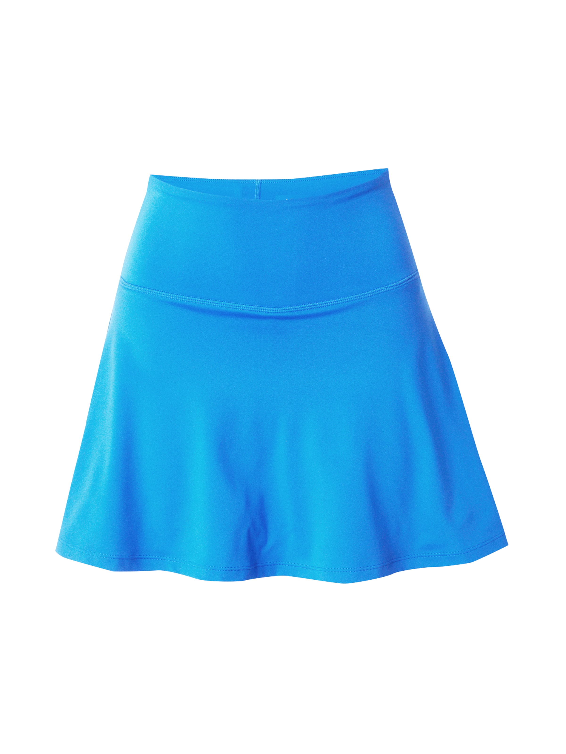 Girlfriend Collective Athletic Skorts 'Float Flounce' in Sky blue, Item view