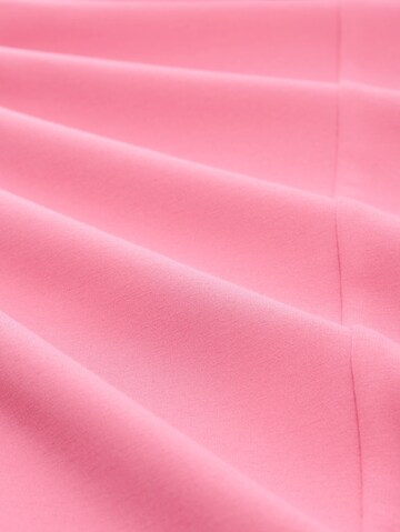 TOM TAILOR Wide leg Pleated Pants 'Lea' in Pink