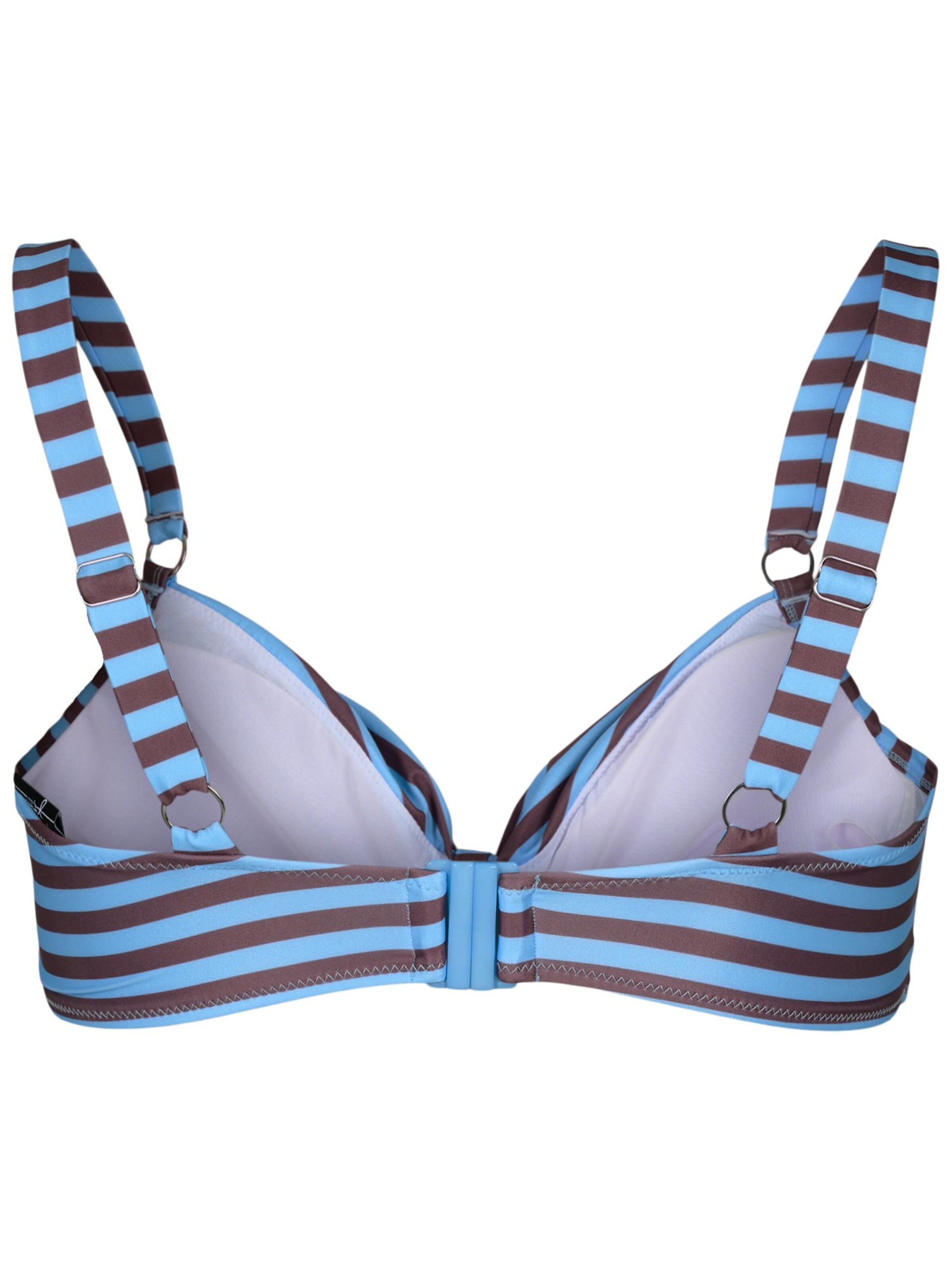 Swim by Zizzi Бюстгальтер под футболку Верх бикини в Синий