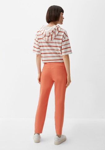 s.Oliver Slimfit Hose in Orange