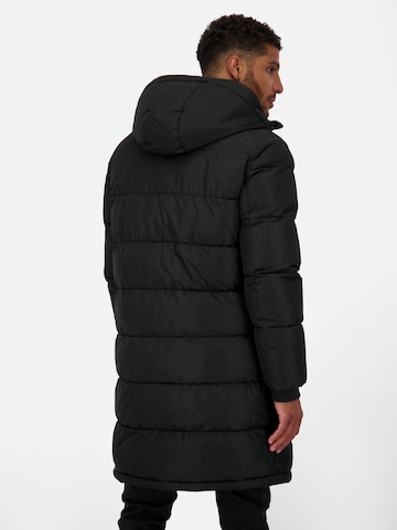 Alife and Kickin Winter Coat 'Tobias' in Black