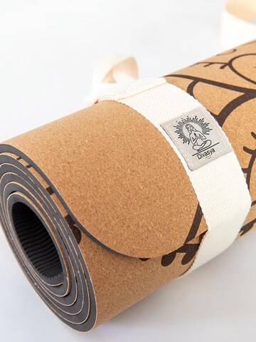 Divasya Mat 'Mandala' in Brown
