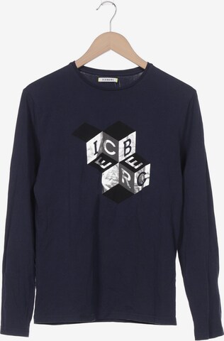 ICEBERG Shirt in M in Blue: front