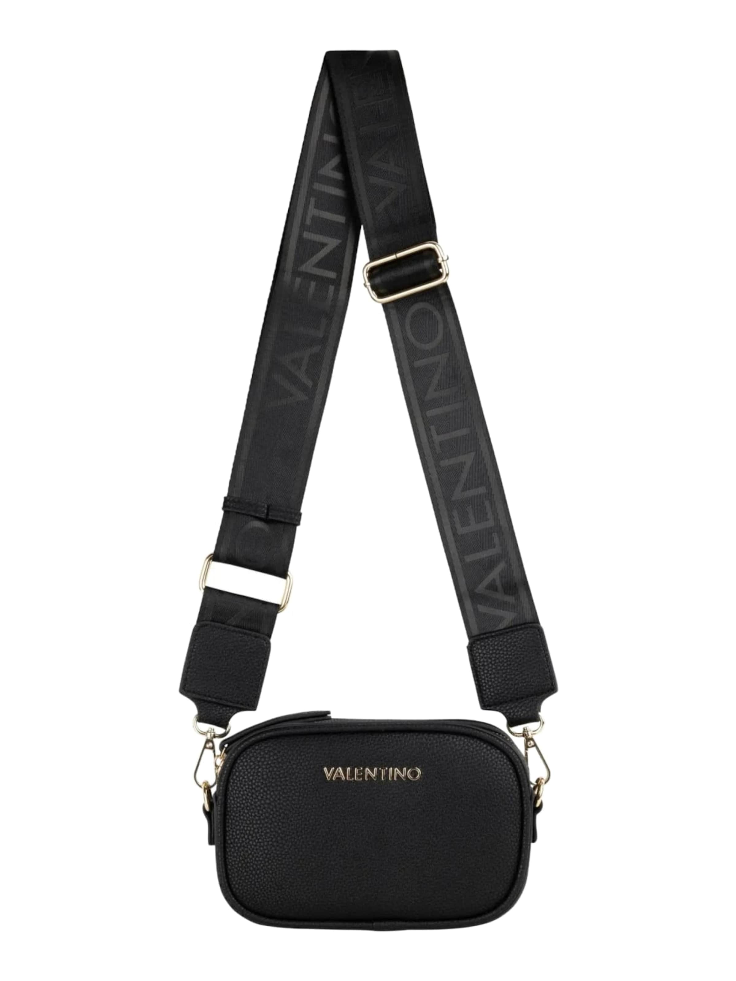VALENTINO Messenger 'Valentino Sacoche Miramar Nero'‌‌‌‌‌ in Schwarz: Vorderseite