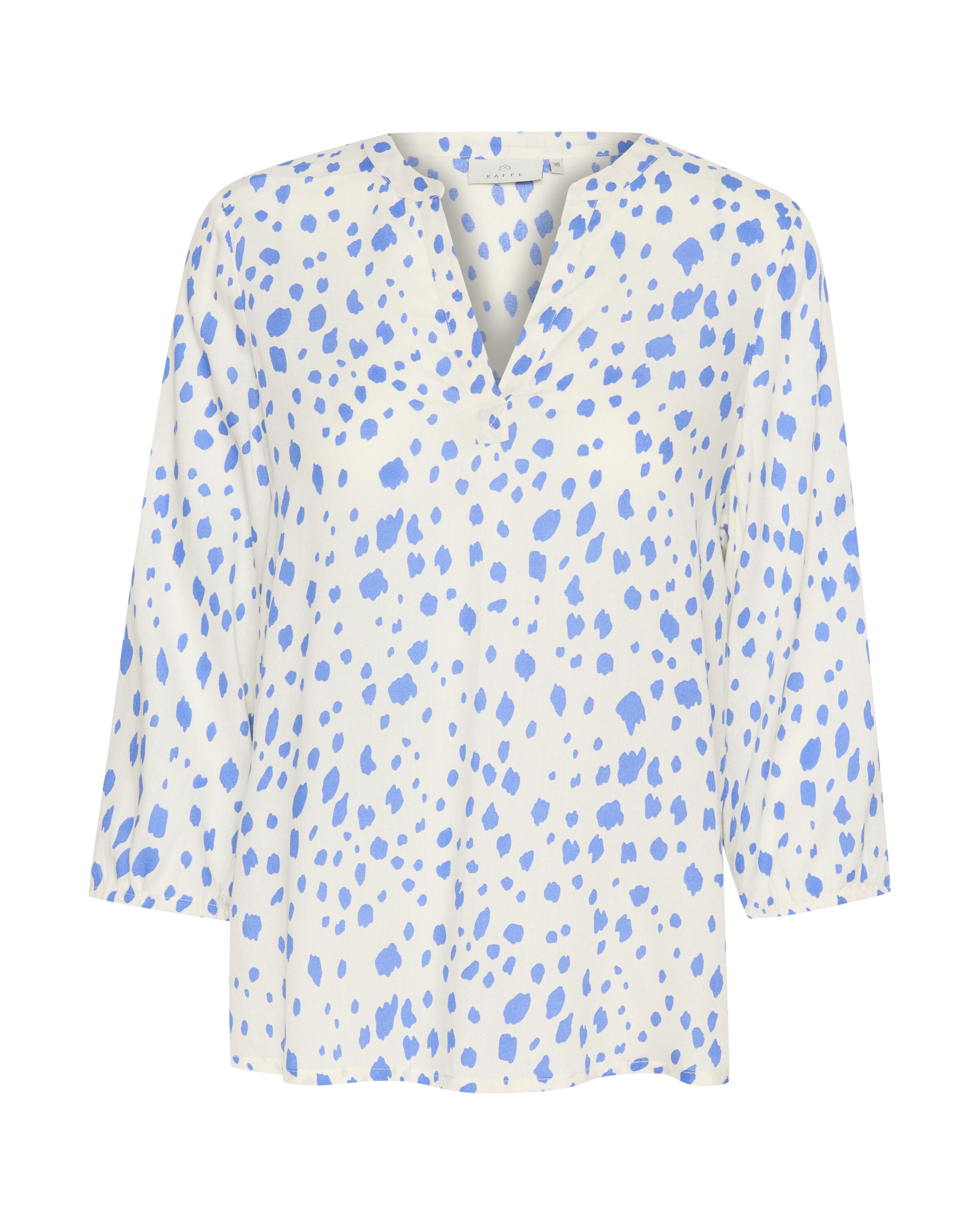 balts Kaffe Blūze 'Claire': no priekšpuses