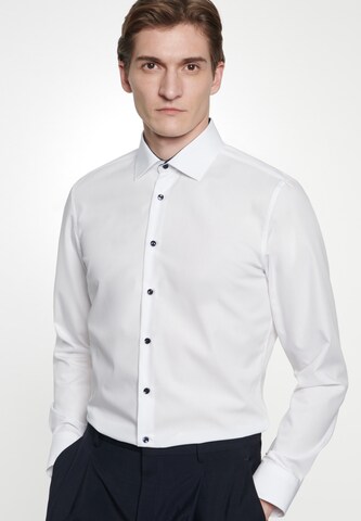 Coupe slim Chemise business SEIDENSTICKER en blanc