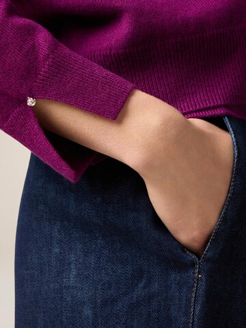 oltre Gebreid vest in Lila