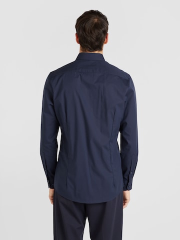 OLYMP Slim Fit Hemd  'Level 5' in Blau