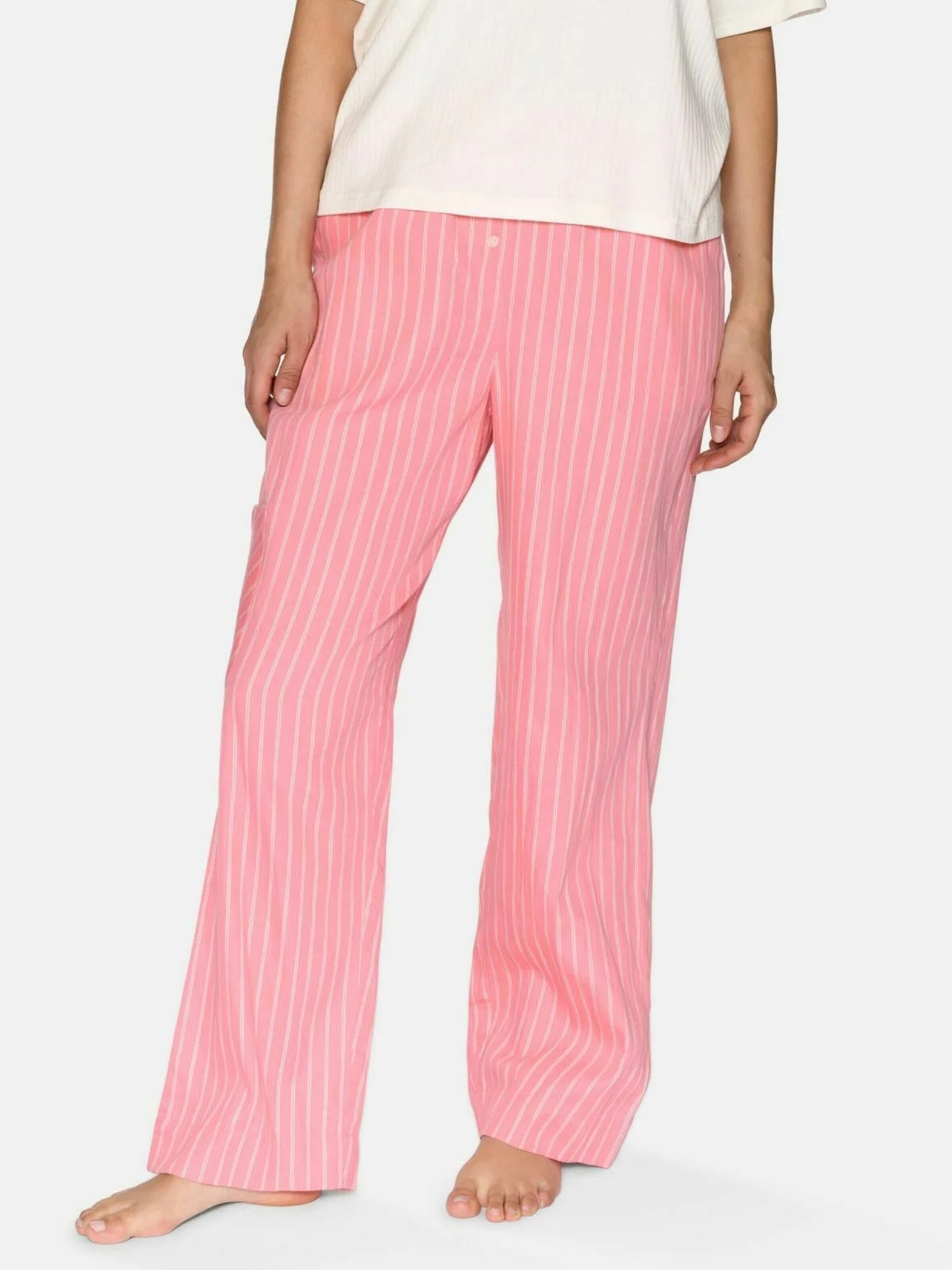 CCDK Copenhagen Pyjamahousut 'Mila' värissä punainen: etupuoli