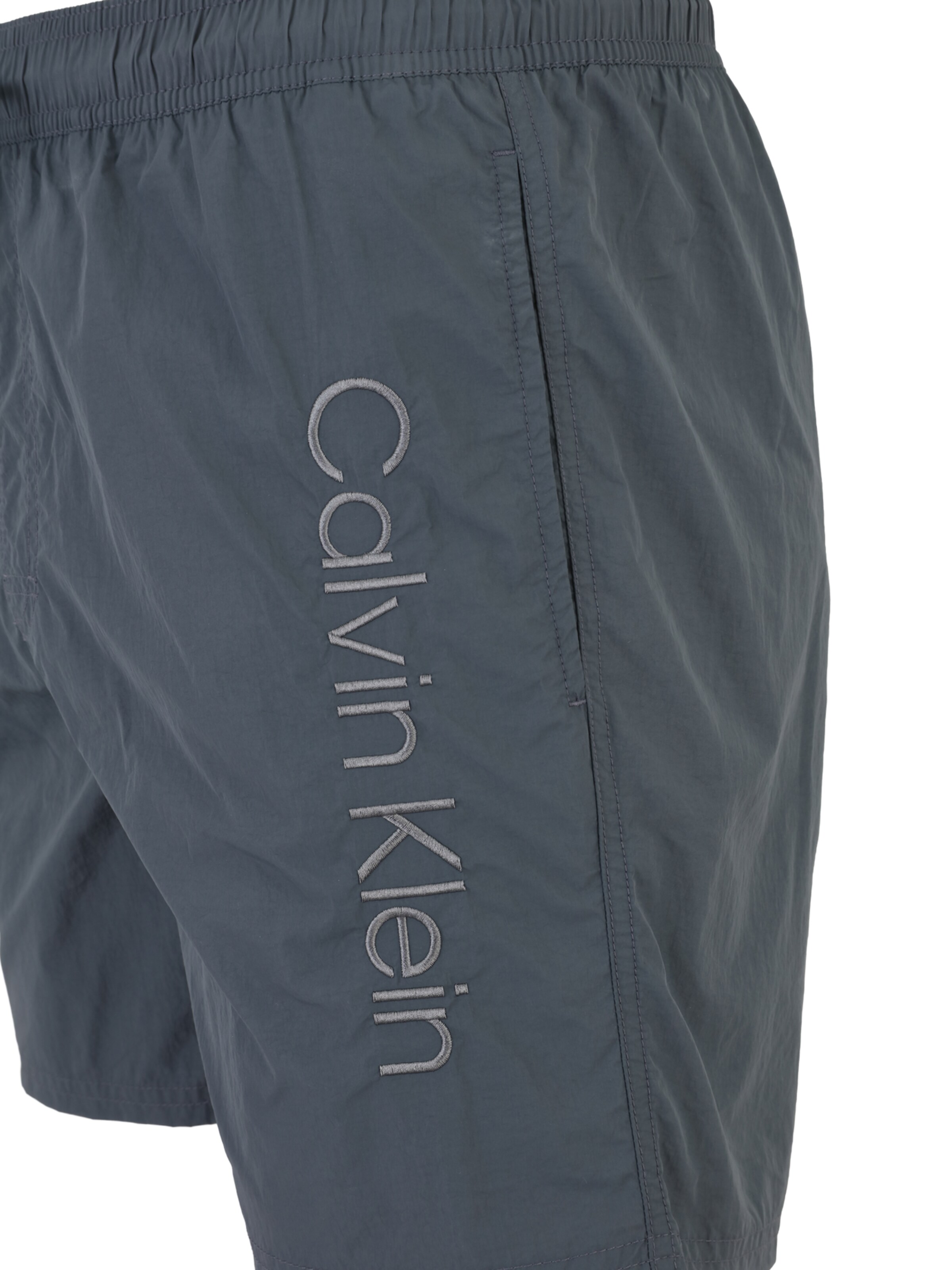 Calvin Klein Swimwear Plavecké šortky - Sivá