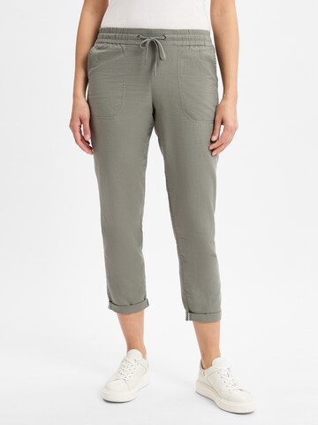 Olsen Regular Pants 'Lisa' in Green: front