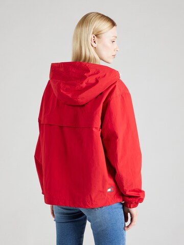 Tommy Jeans Between-Season Jacket 'CHICAGO' in Red