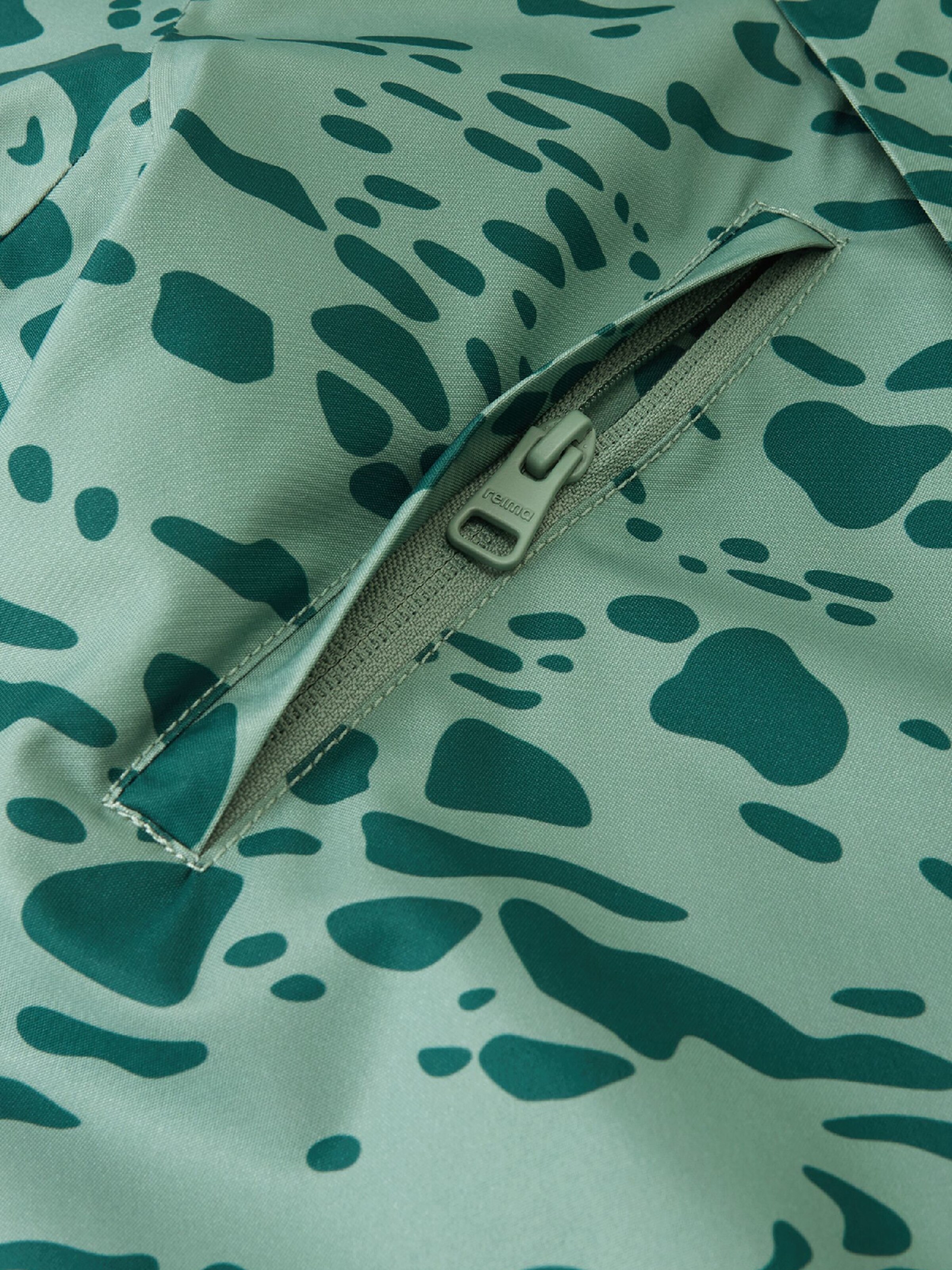 Reima Overall 'Hasula' in Groen: voorkant