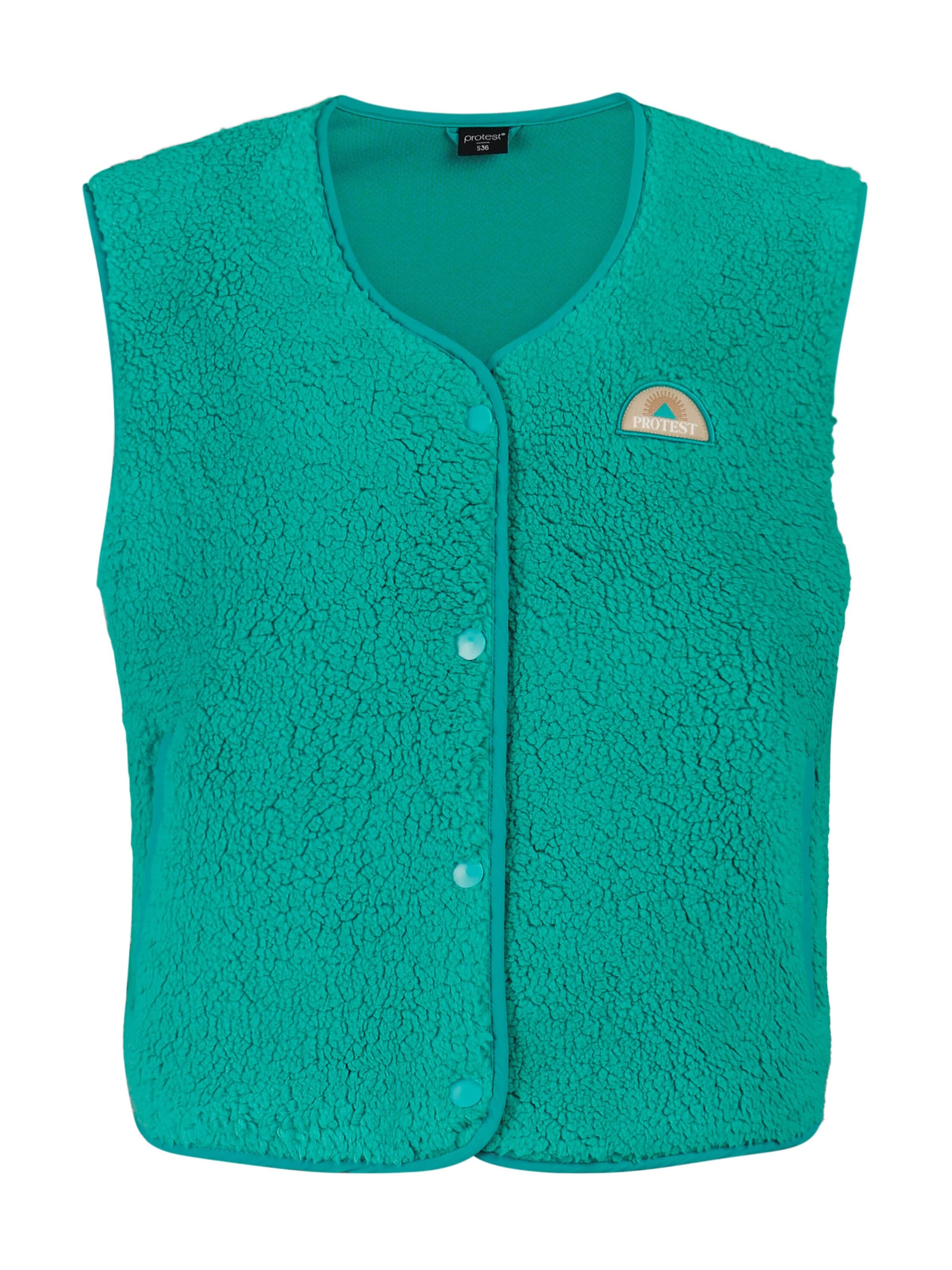 PROTEST Bodywarmer 'PRTTosha' in Groen: voorkant