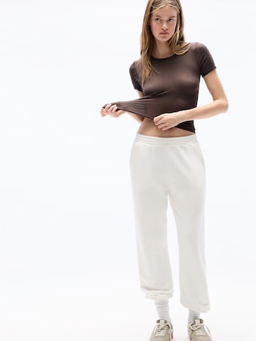 Pull&Bear Tapered Trousers in Grey