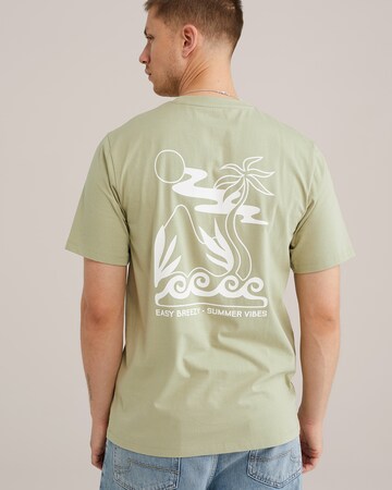 WE Fashion T-Shirt in Grün: Vorderseite