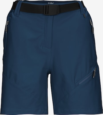 KILLTEC Outdoorshorts in Blau: Vorderseite