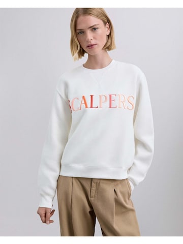 Sweat-shirt Scalpers en blanc