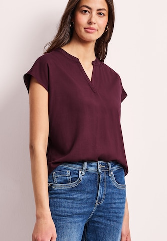 STREET ONE Blouse in Red: front