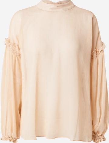 TOPSHOPBluza 'Georgette' - bež boja: prednji dio