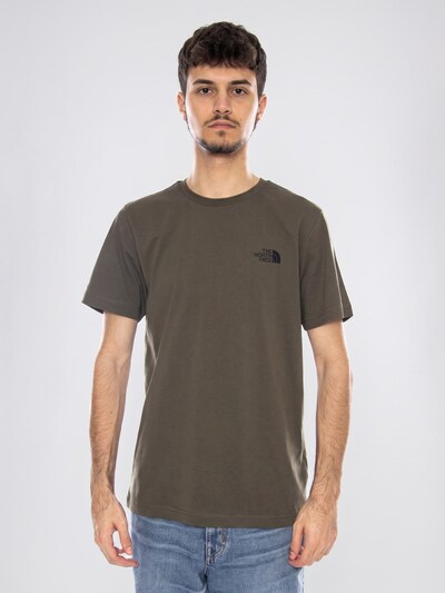 THE NORTH FACE T-Shirt en S en vert, Vue avec produit