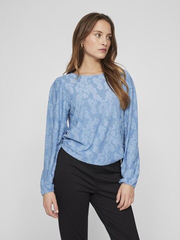 T-shirt VILA en bleu : devant