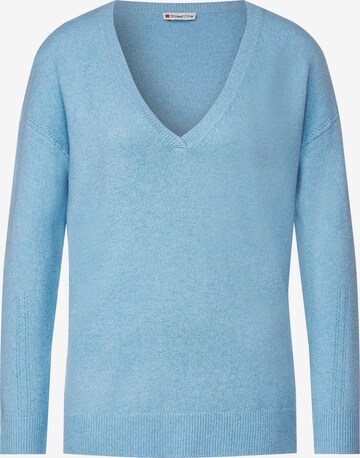 STREET ONE Sweater in Blue: front