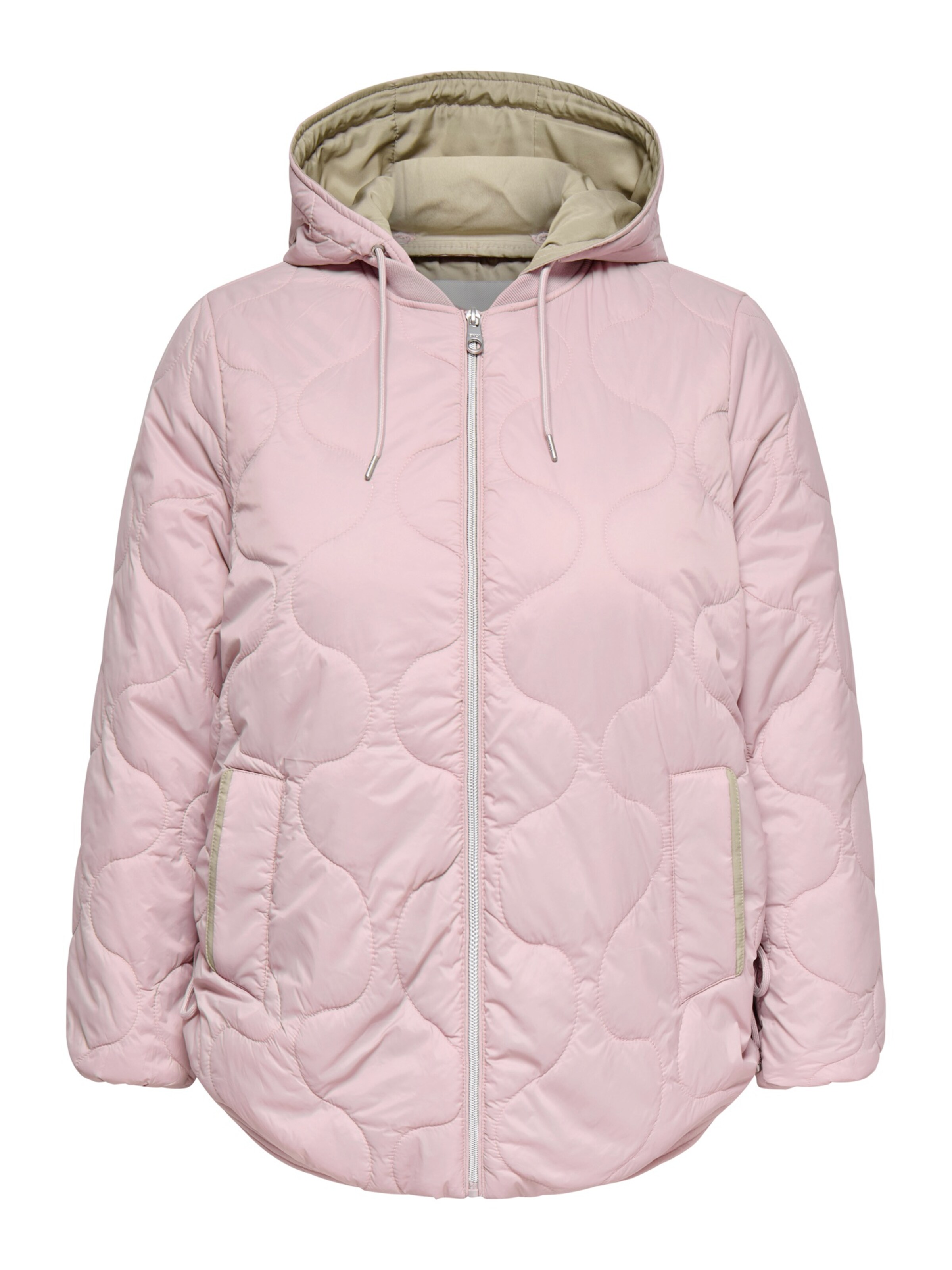 ONLY Carmakoma Between-Season Jacket 'CARMIKI' in Purple: front