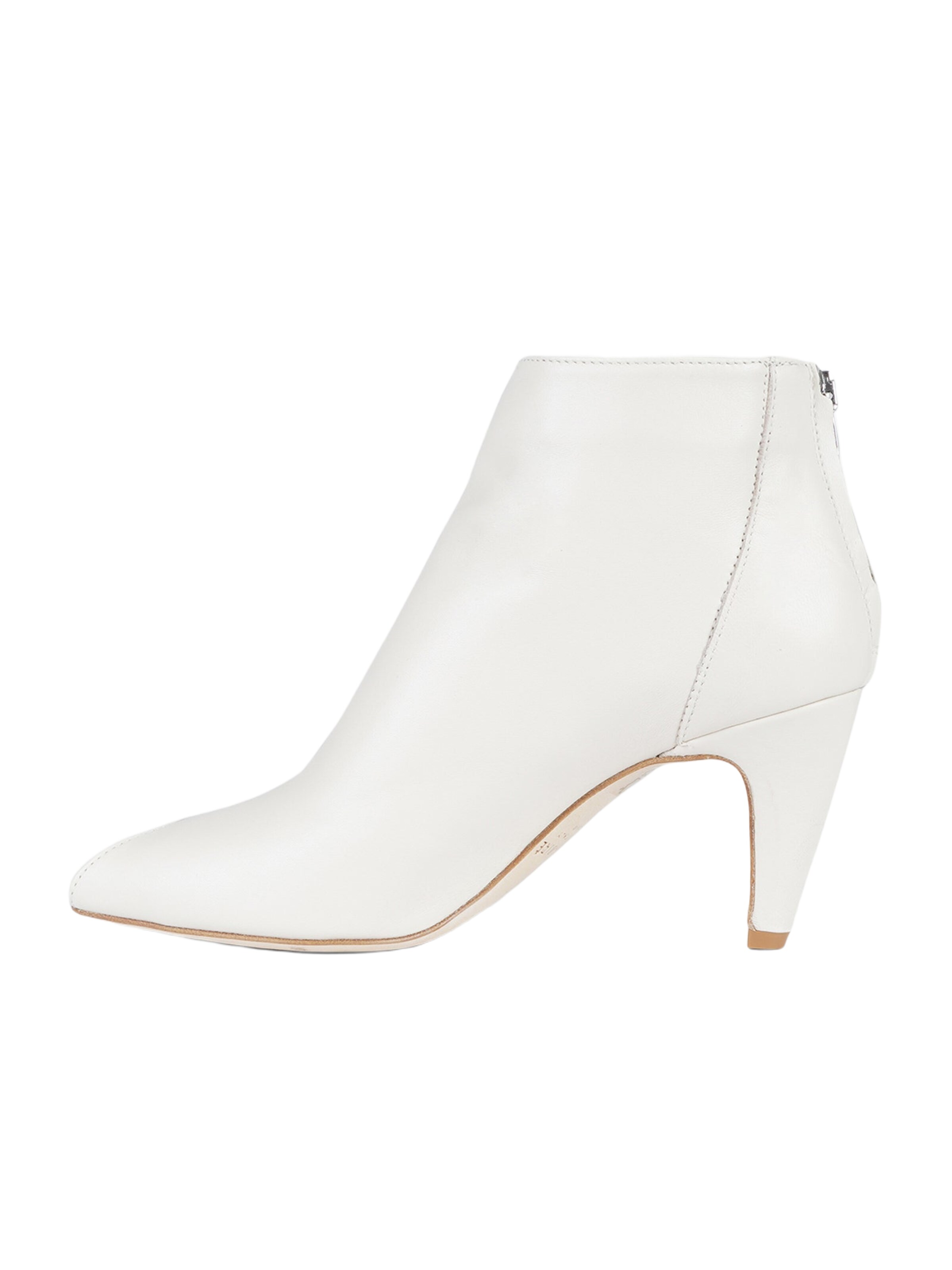 GISEL MOIRE Ankle Boots 'Raffy' in Weiß: Vorderseite