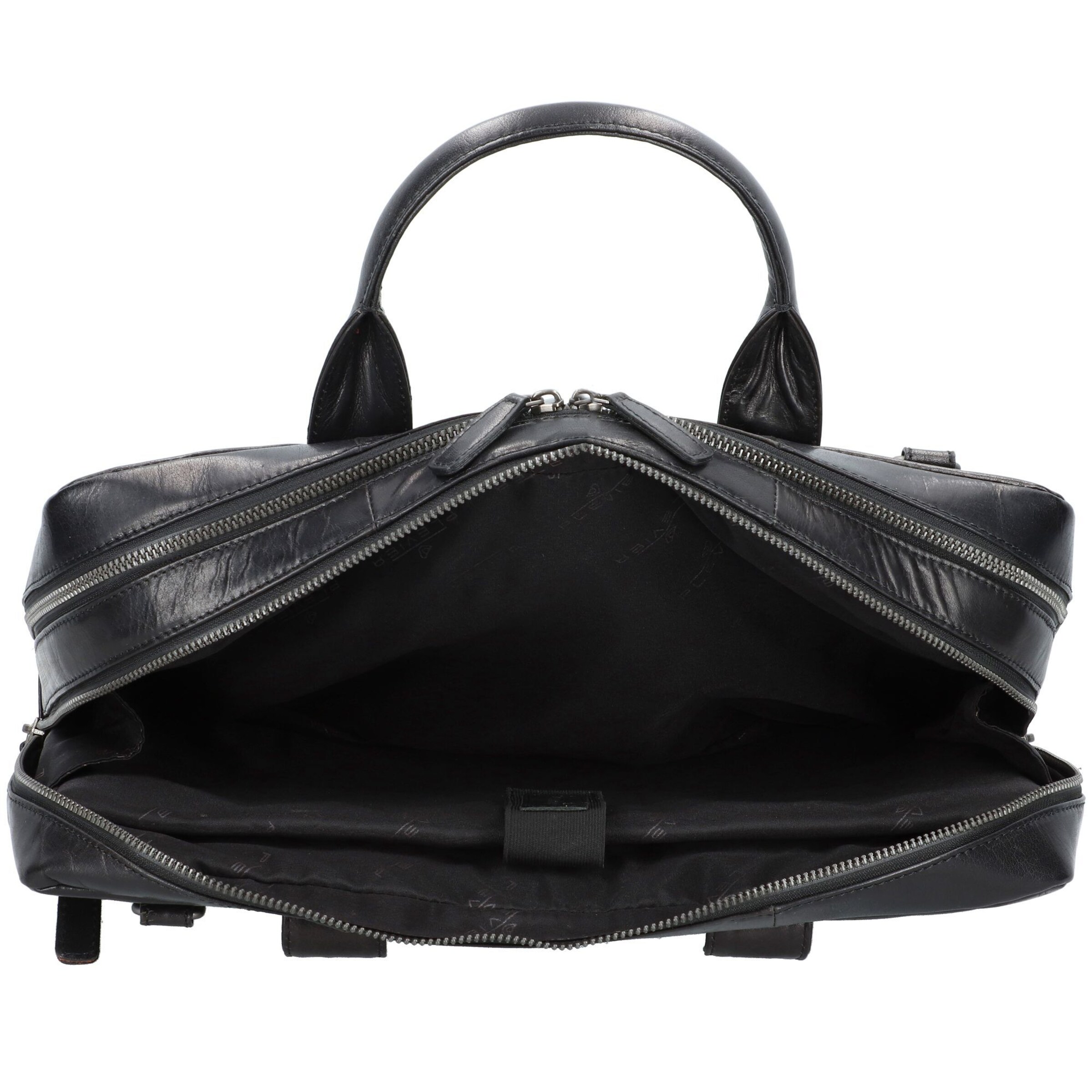 Plevier Document Bag in Black