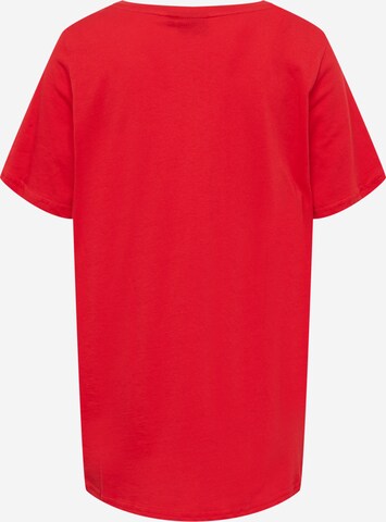 Zizzi Shirt 'TIFFANY' in Red