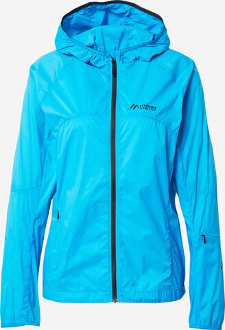 Maier Sports Outdoorjas 'Feathery' in Blauw: voorkant