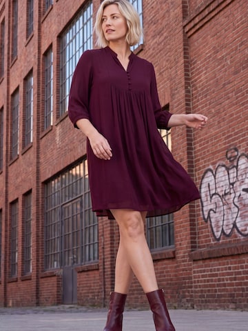JMP - Jean Marc Philippe - Vestido 'RITY817-BORDEAUX' en rojo
