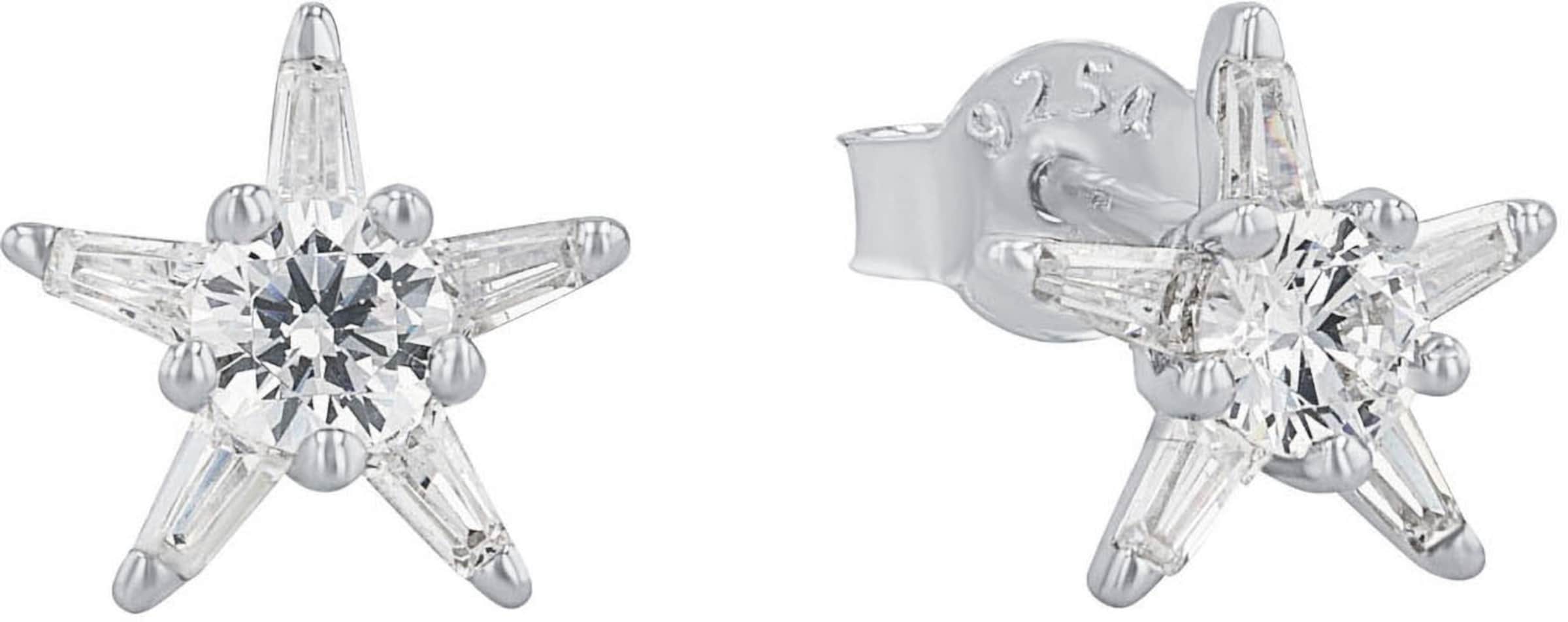 AMOR Earrings in Silver: front