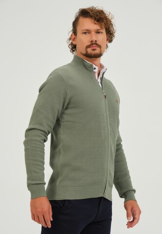 Giorgio di Mare Knit cardigan in Green