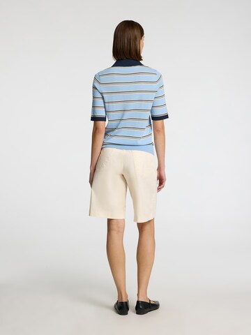 SELECTED FEMME Wide Leg Bukser med lægfolder 'SLFKLEA' i beige