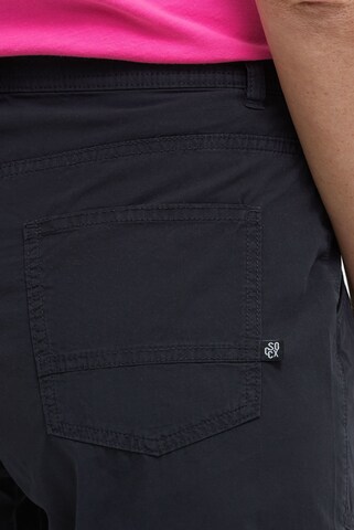 Soccx Regular Bermudashorts mit Zip Fly in Blau