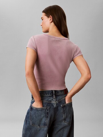 T-shirt Calvin Klein Jeans en rose