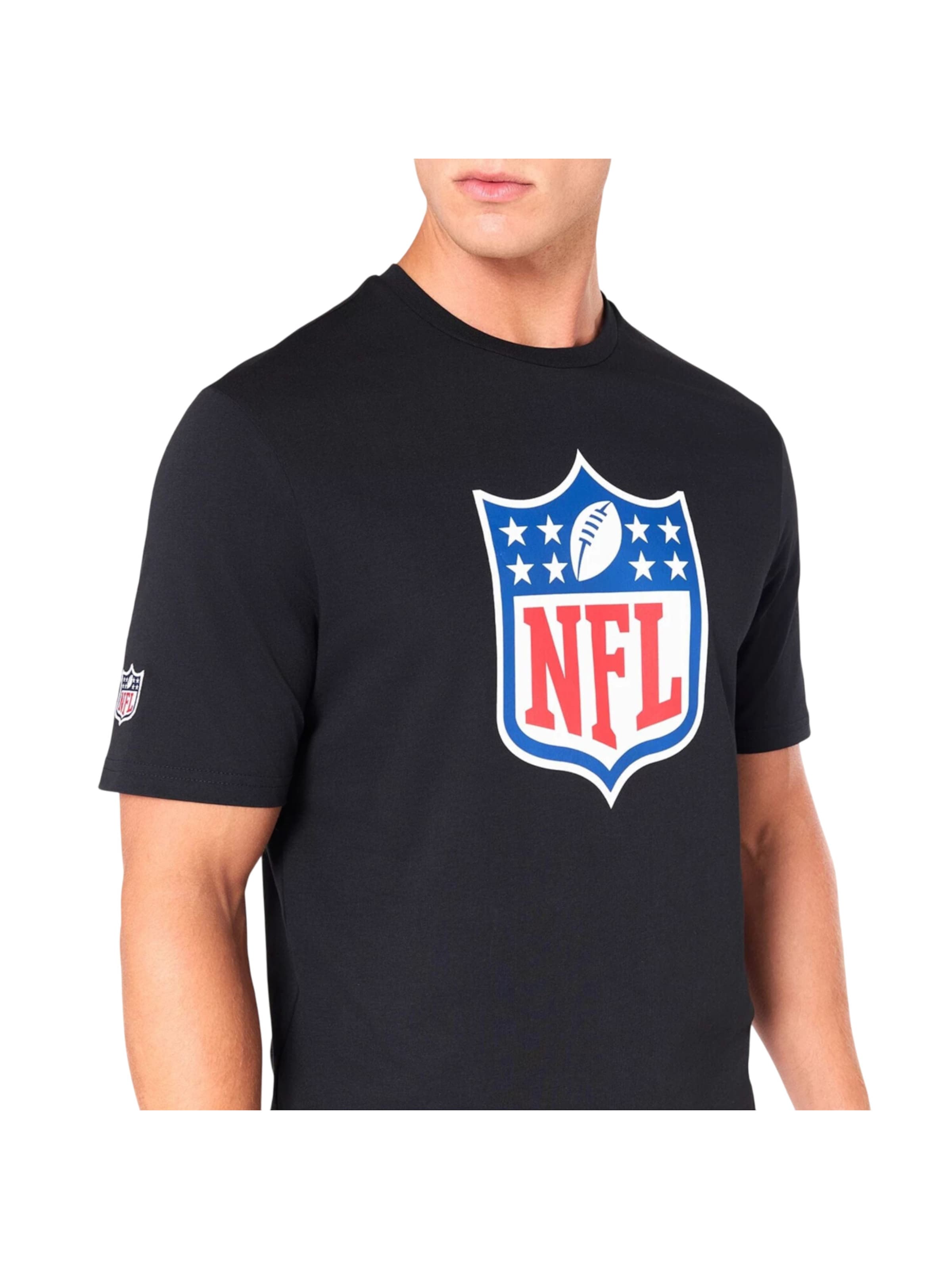 NEW ERA Shirt 'NFL Logo' in Black