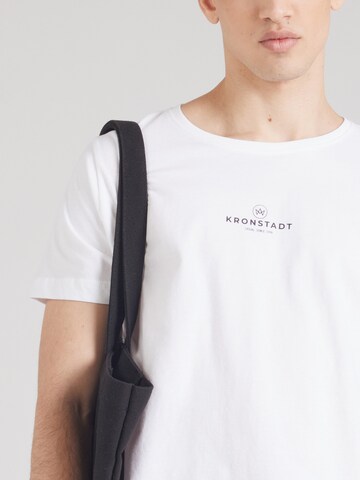 T-Shirt 'Conrad' Kronstadt en blanc