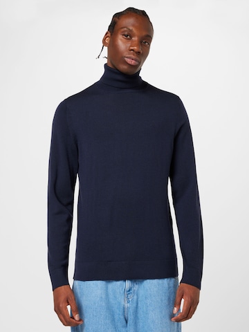 Pull-over Calvin Klein en bleu : devant